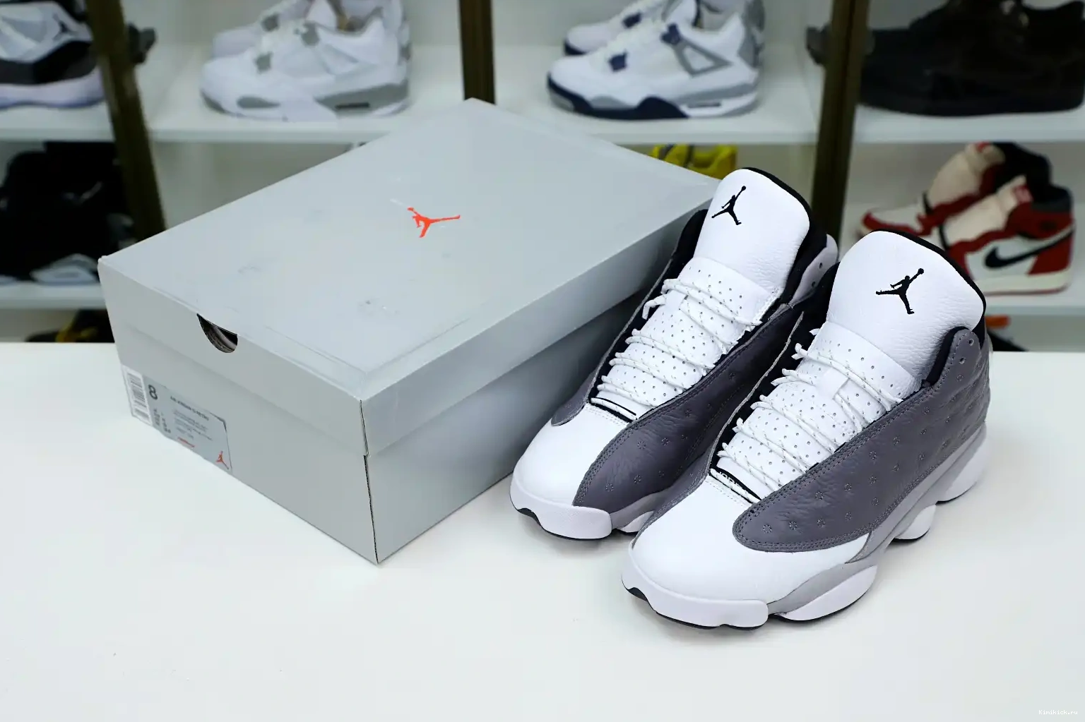 AIR JORDAN GREY' Kimikick RETRO -414571-016 13 'ATMOSPHERE 0520